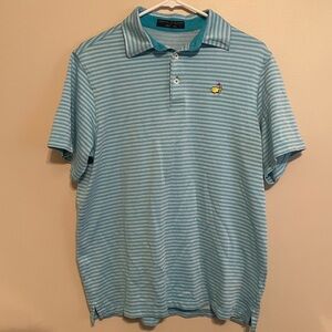 Blue Striped Masters polo